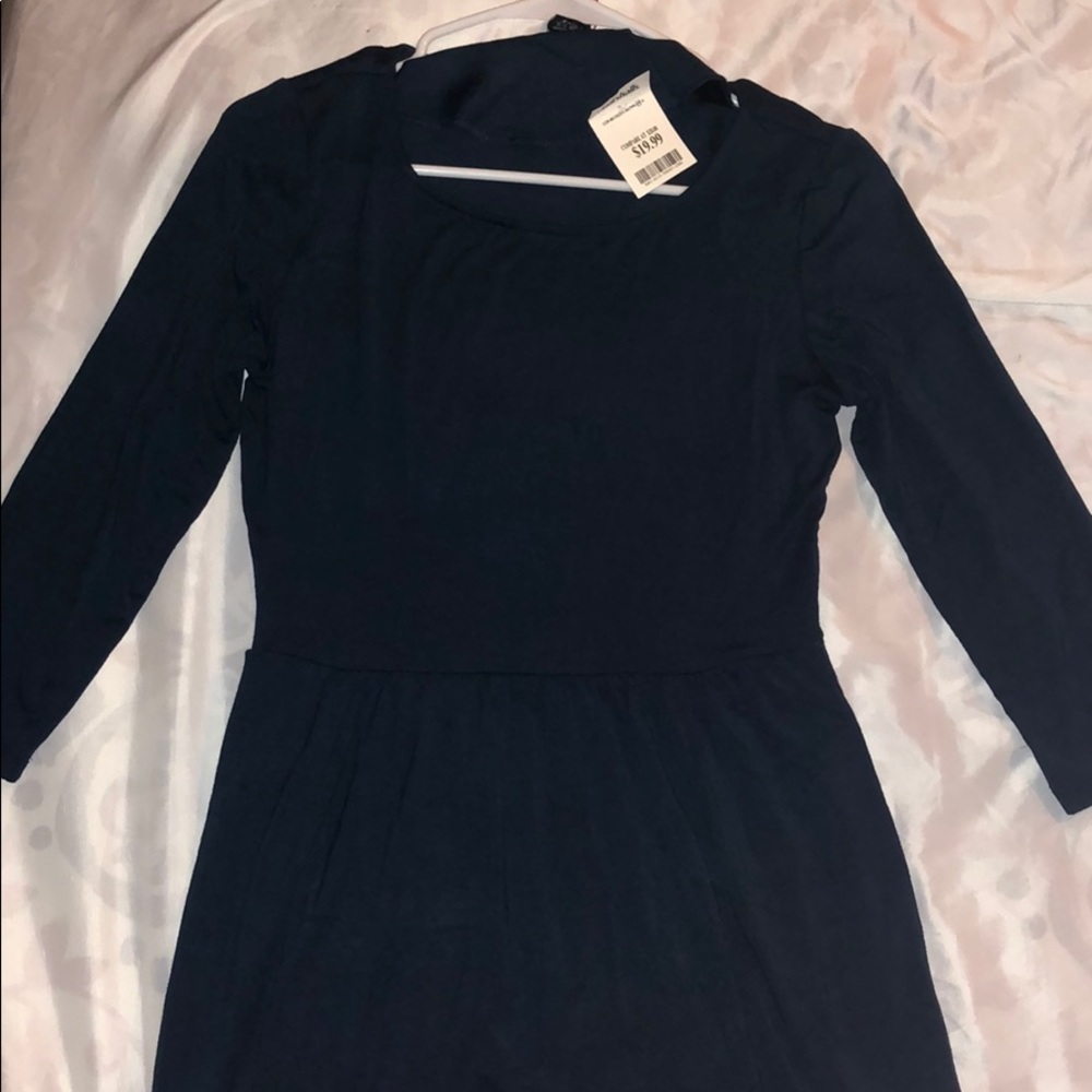 Soft Navy Dress